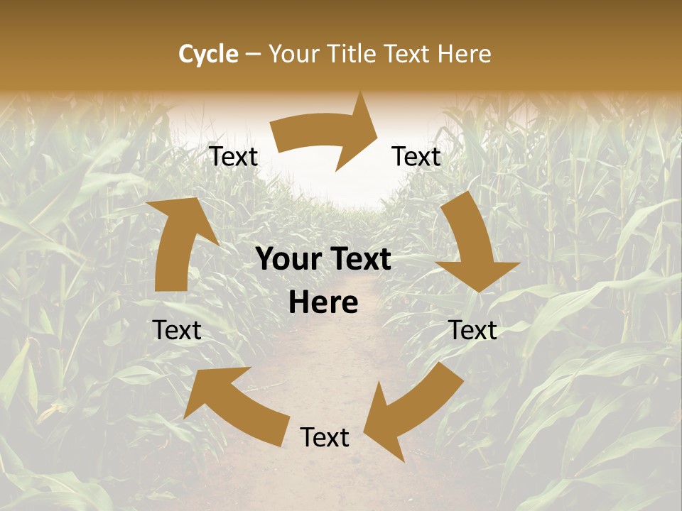 Mud Nature Plant PowerPoint Template