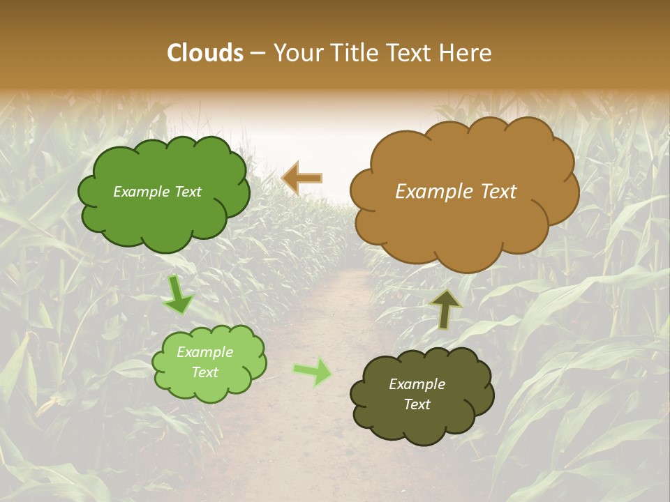 Mud Nature Plant PowerPoint Template
