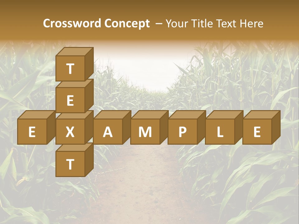 Mud Nature Plant PowerPoint Template