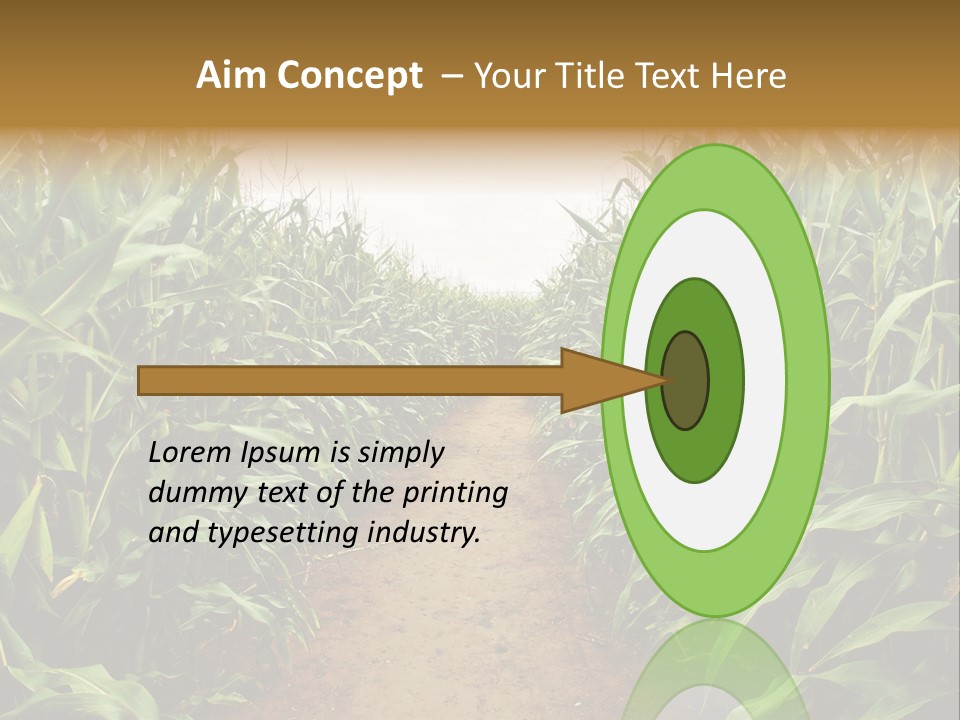 Mud Nature Plant PowerPoint Template