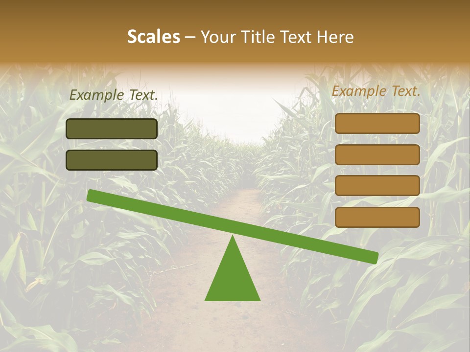 Mud Nature Plant PowerPoint Template