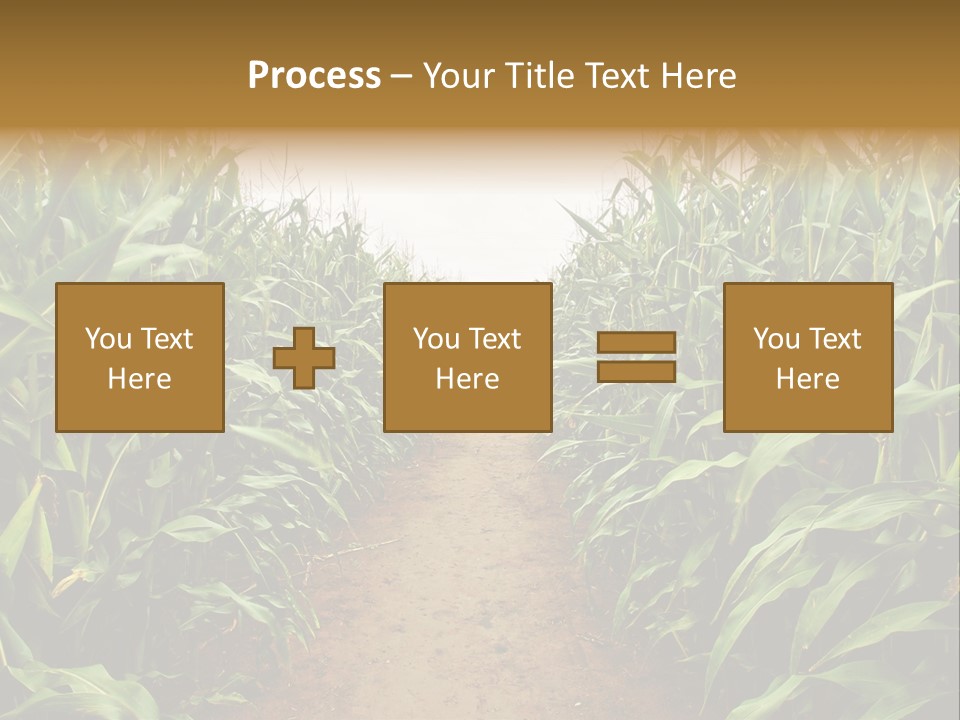 Mud Nature Plant PowerPoint Template
