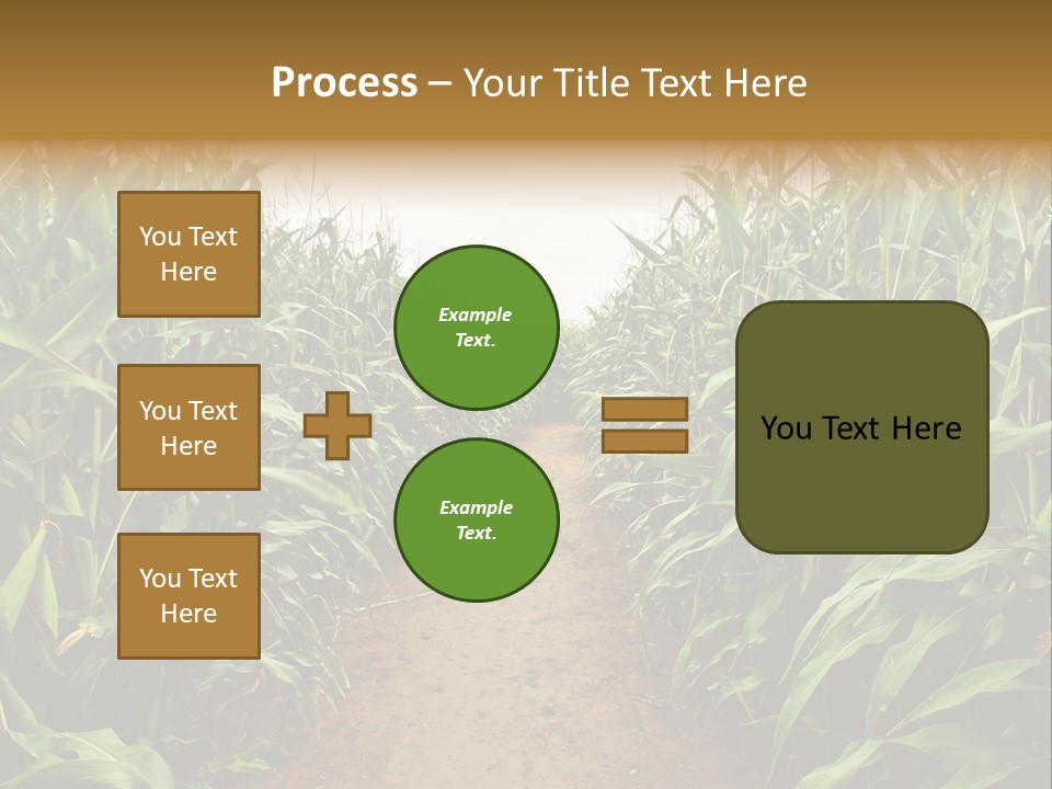 Mud Nature Plant PowerPoint Template