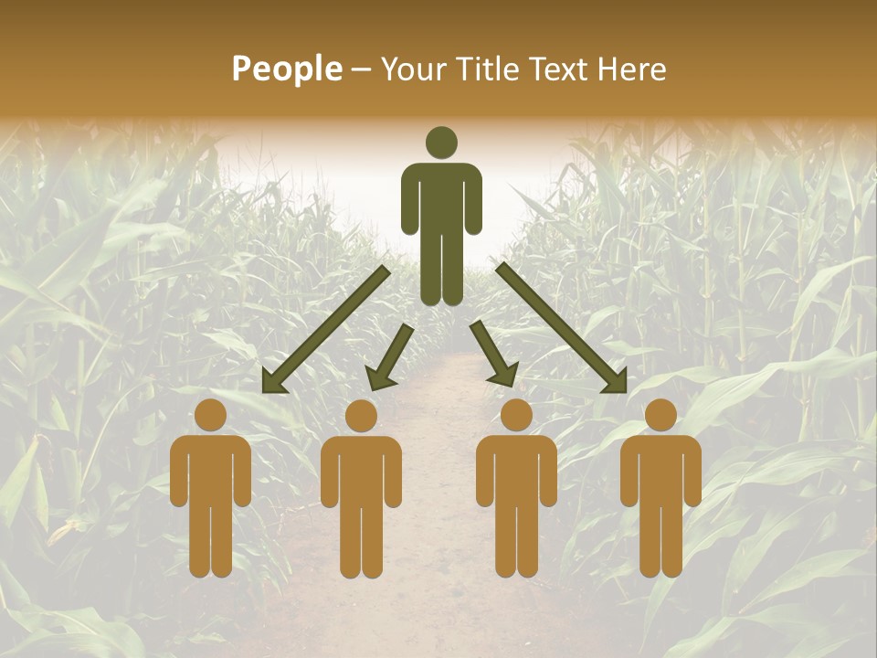 Mud Nature Plant PowerPoint Template