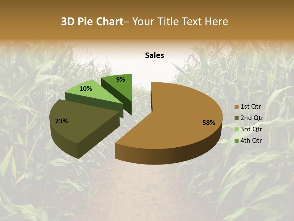 Mud Nature Plant PowerPoint Template