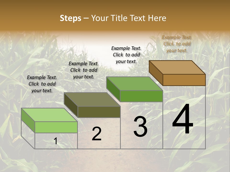 Mud Nature Plant PowerPoint Template