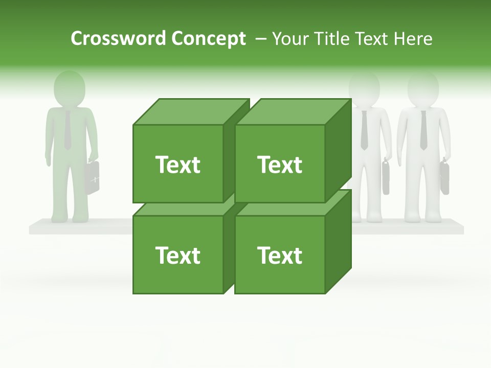 Businessman Design Boys PowerPoint Template