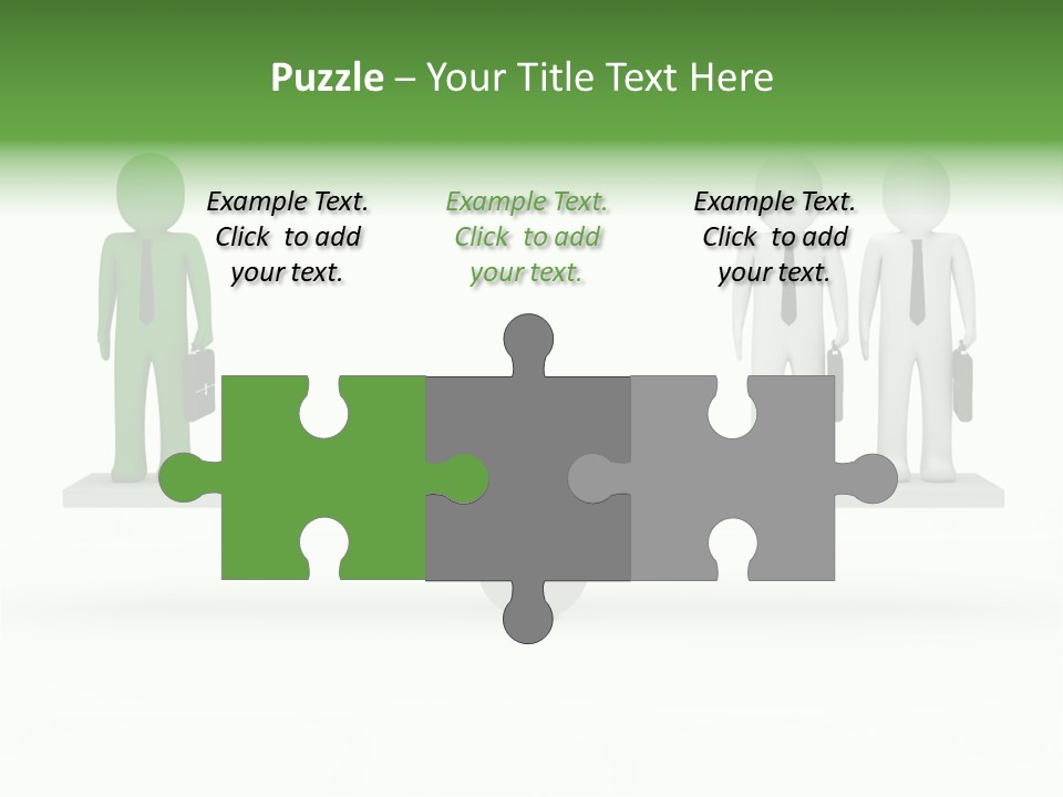 Businessman Design Boys PowerPoint Template