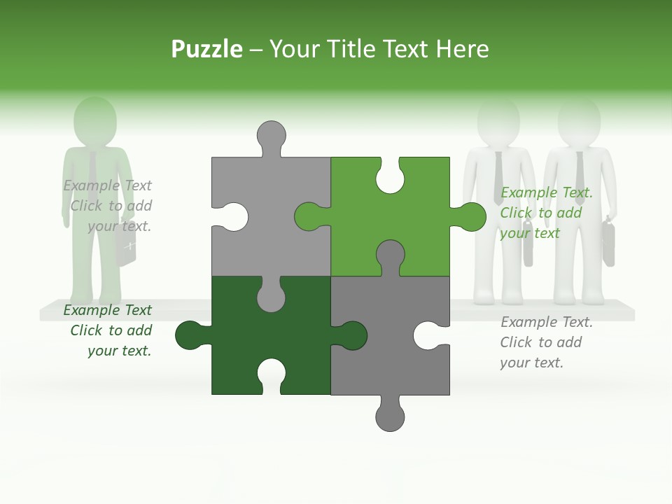 Businessman Design Boys PowerPoint Template