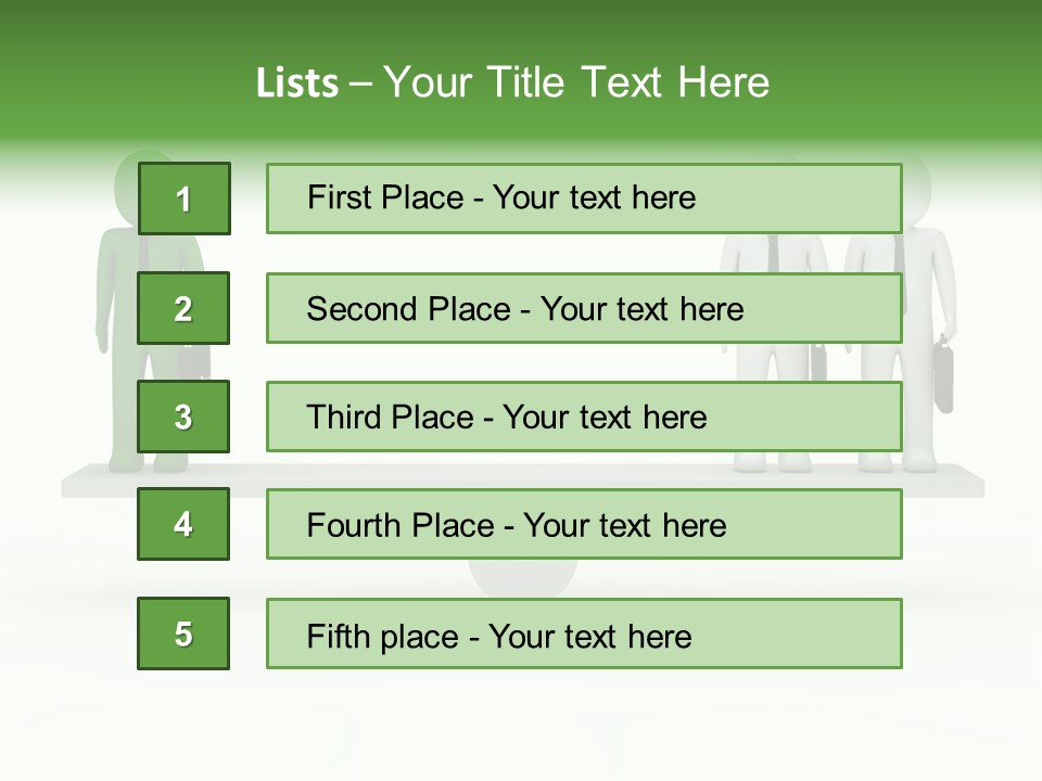 Businessman Design Boys PowerPoint Template