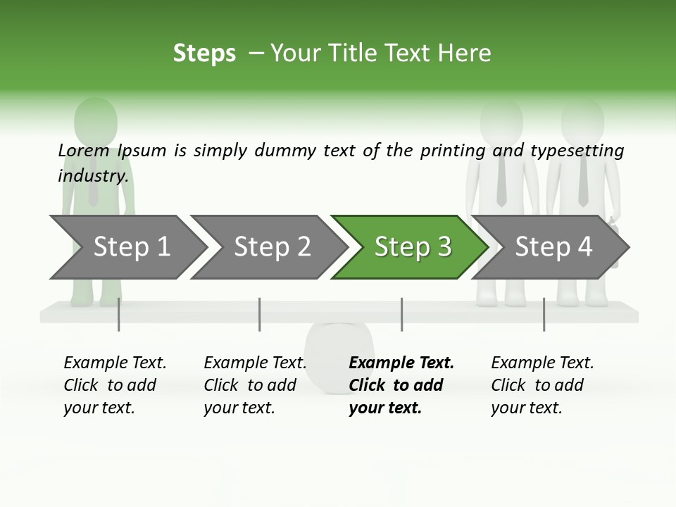 Businessman Design Boys PowerPoint Template
