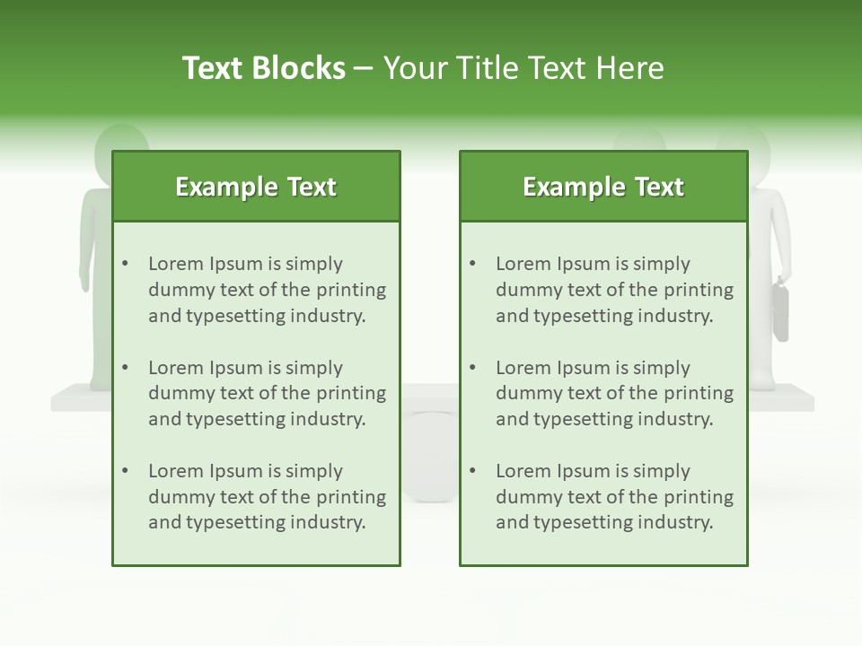 Businessman Design Boys PowerPoint Template
