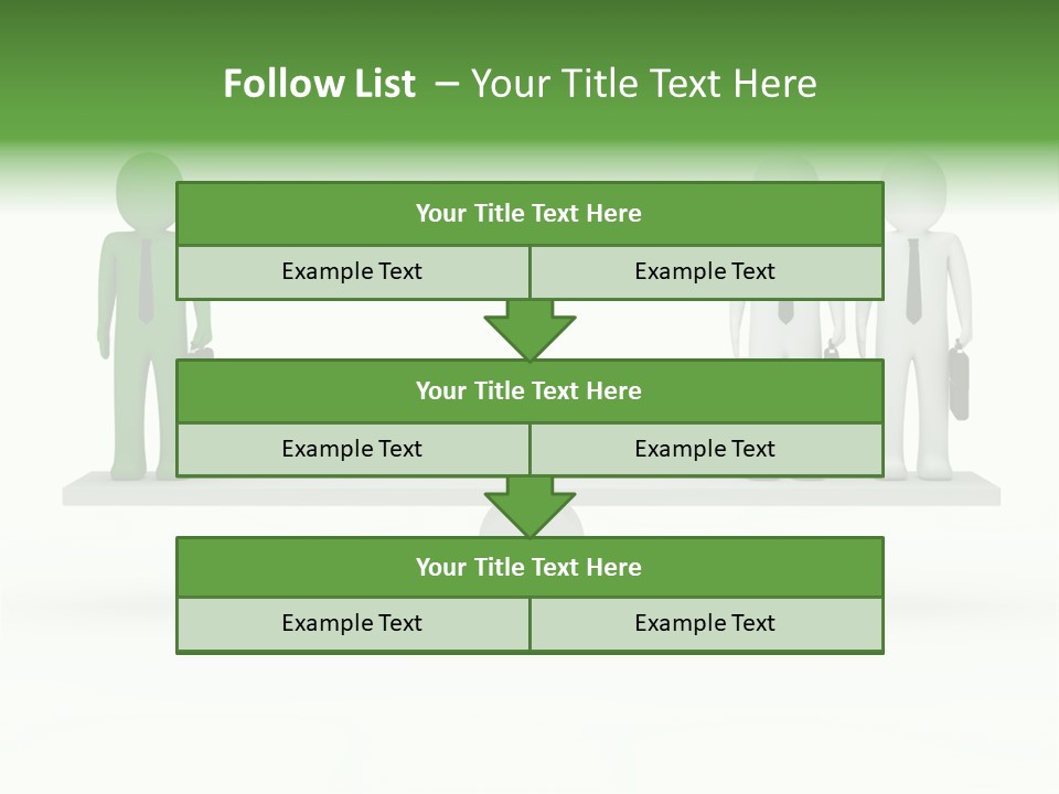 Businessman Design Boys PowerPoint Template
