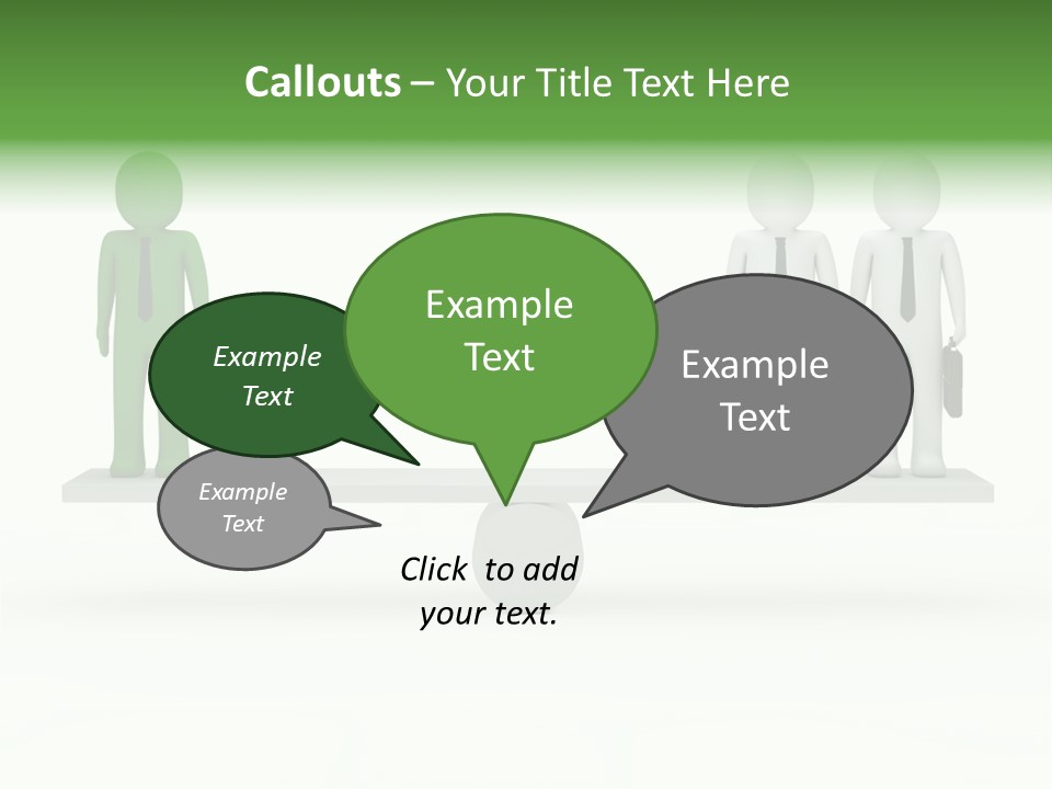 Businessman Design Boys PowerPoint Template