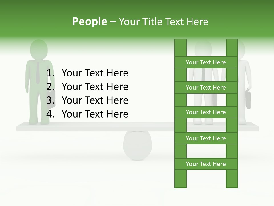 Businessman Design Boys PowerPoint Template