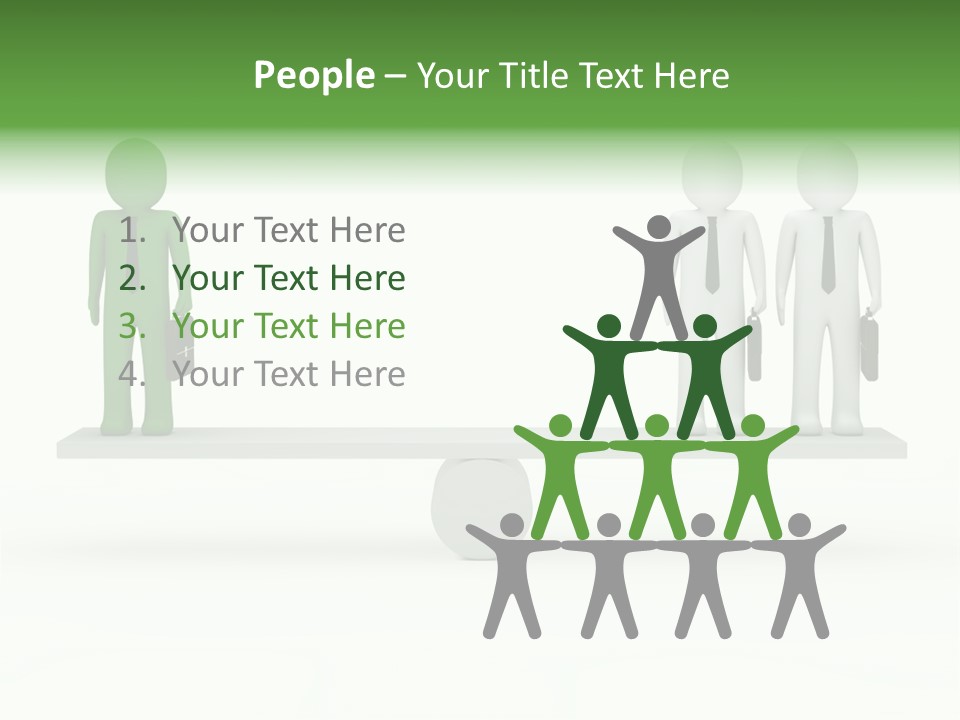 Businessman Design Boys PowerPoint Template