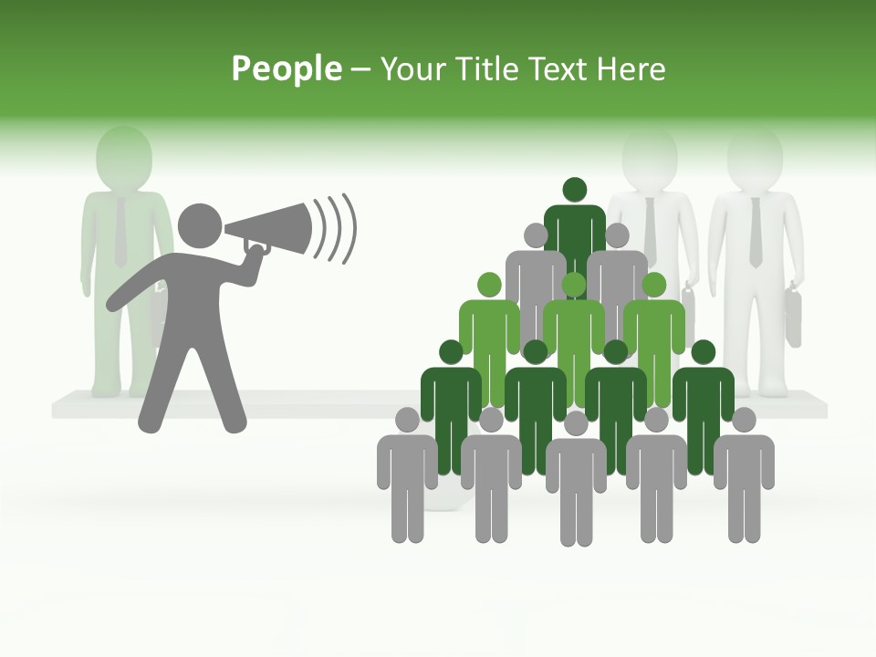 Businessman Design Boys PowerPoint Template