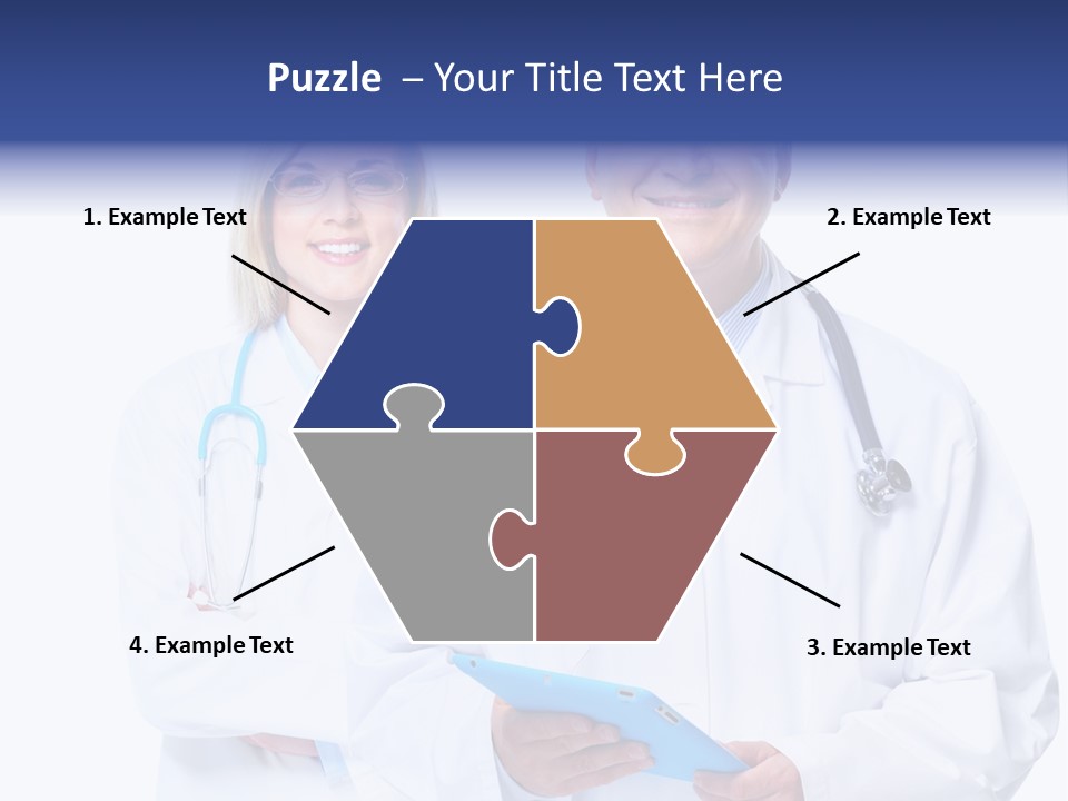 Professional Worker Lady PowerPoint Template