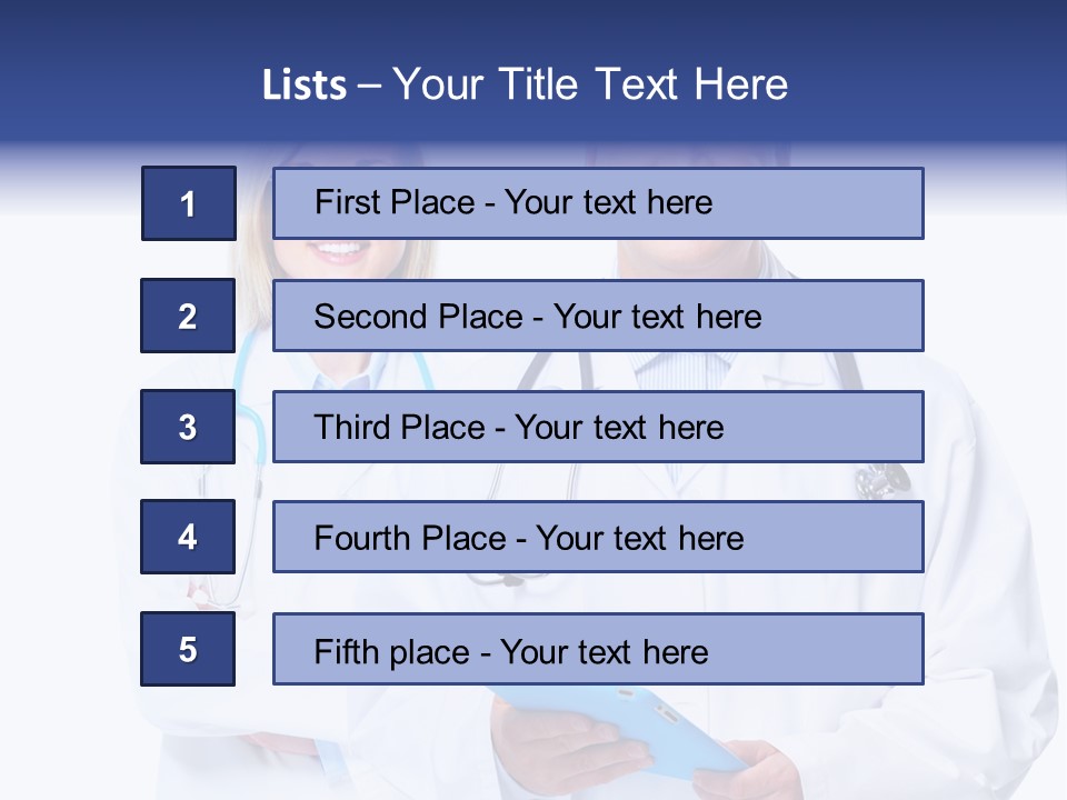 Professional Worker Lady PowerPoint Template