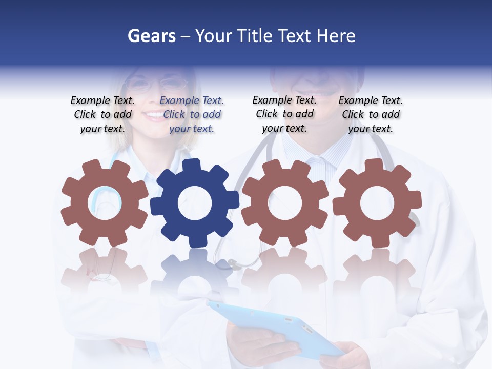 Professional Worker Lady PowerPoint Template