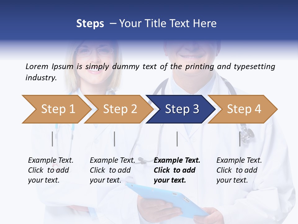 Professional Worker Lady PowerPoint Template