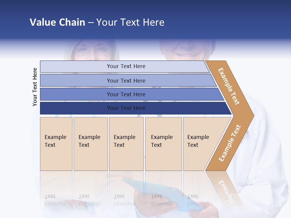 Professional Worker Lady PowerPoint Template