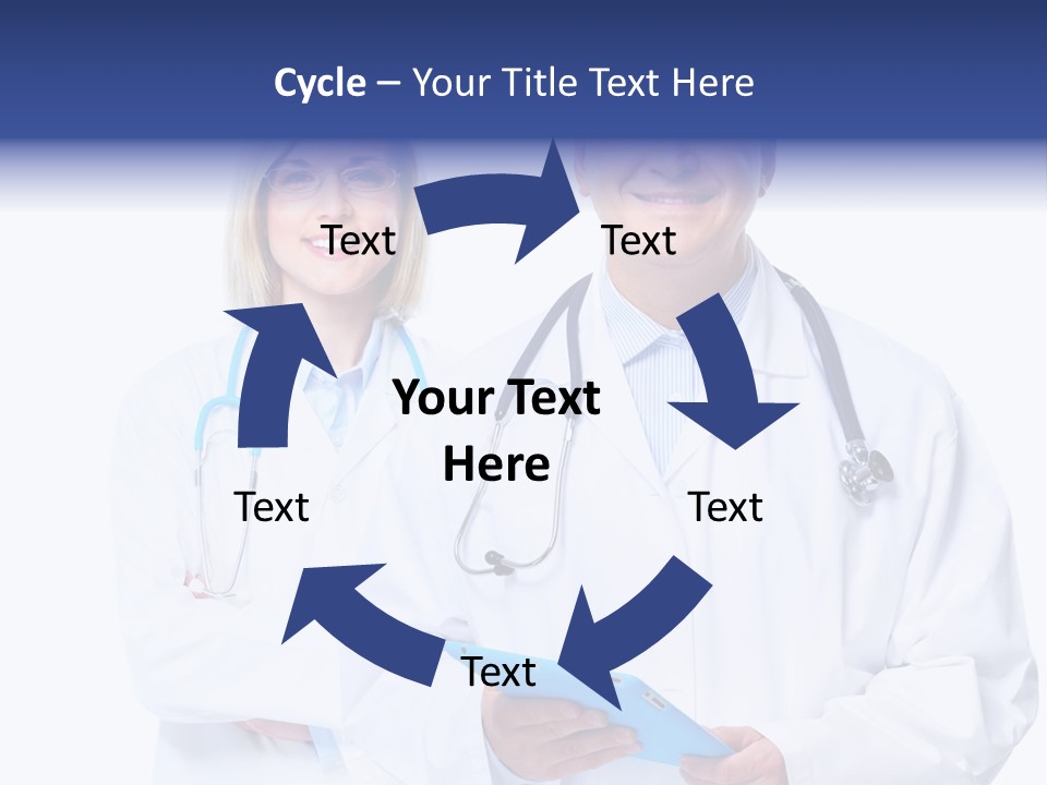 Professional Worker Lady PowerPoint Template