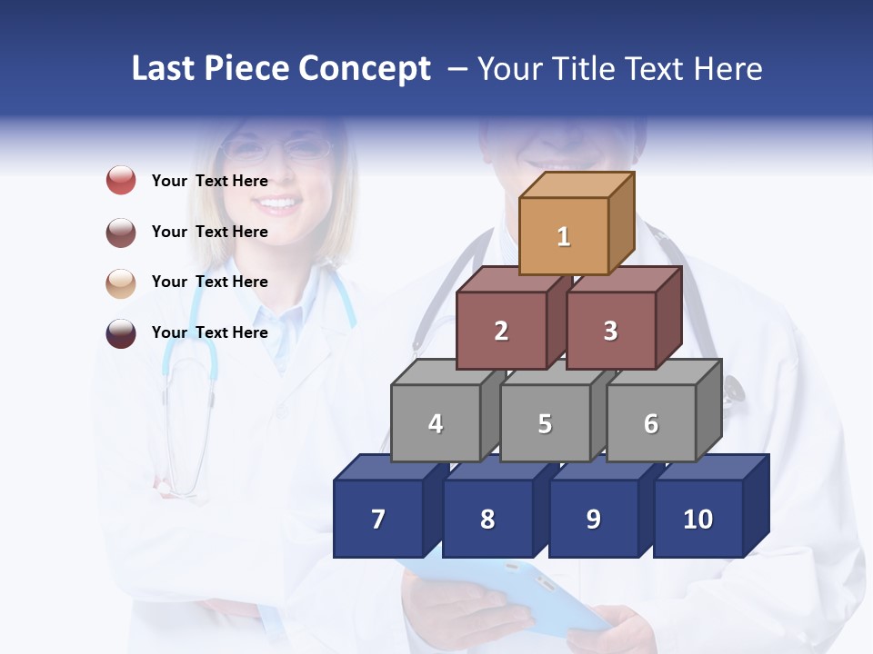 Professional Worker Lady PowerPoint Template