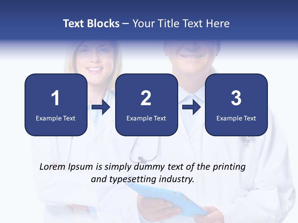 Professional Worker Lady PowerPoint Template