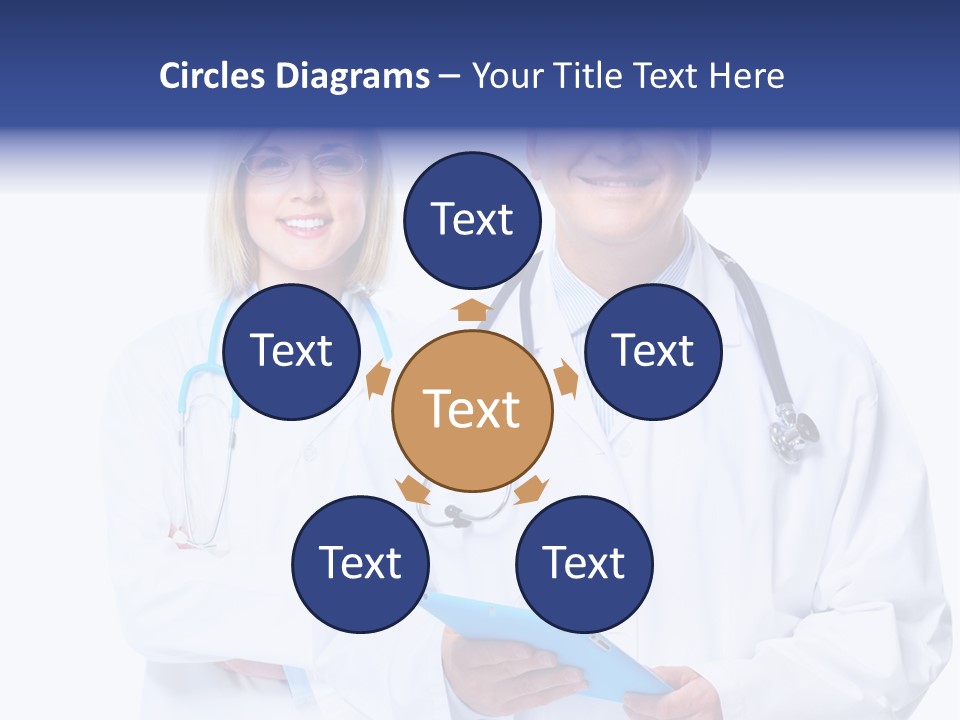 Professional Worker Lady PowerPoint Template