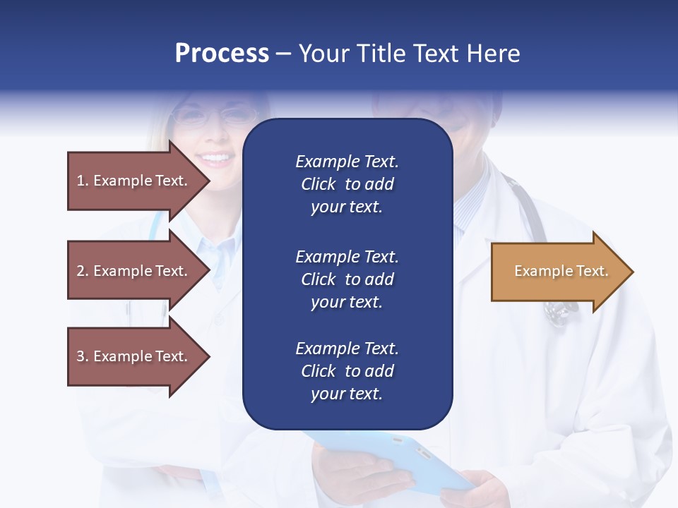 Professional Worker Lady PowerPoint Template