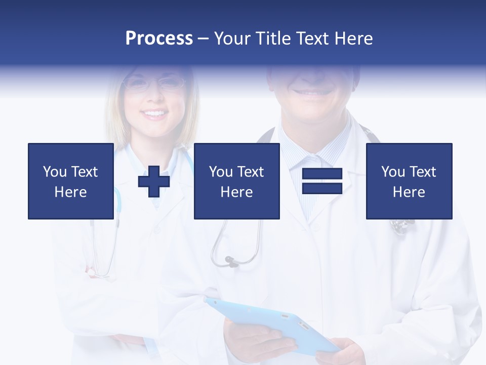 Professional Worker Lady PowerPoint Template