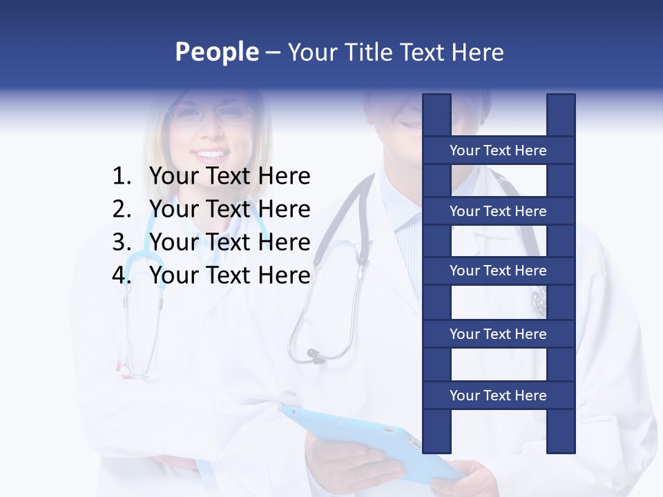 Professional Worker Lady PowerPoint Template