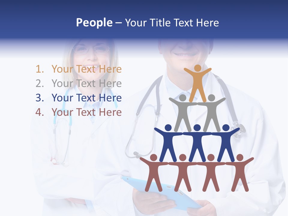 Professional Worker Lady PowerPoint Template