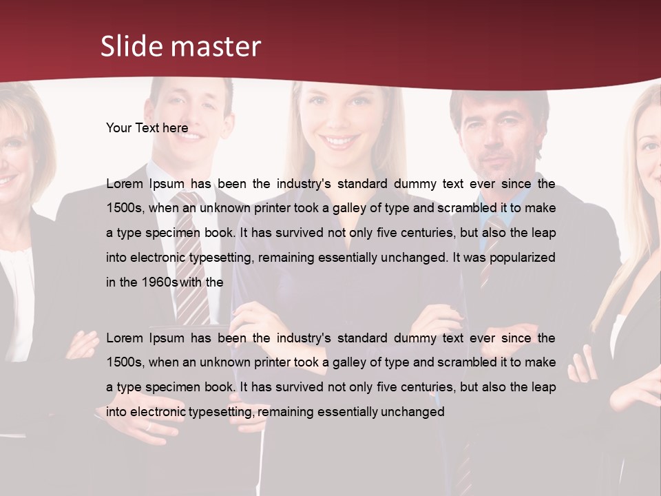 Success Corporate Working PowerPoint Template