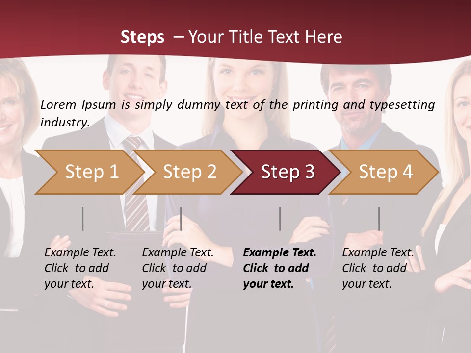 Success Corporate Working PowerPoint Template