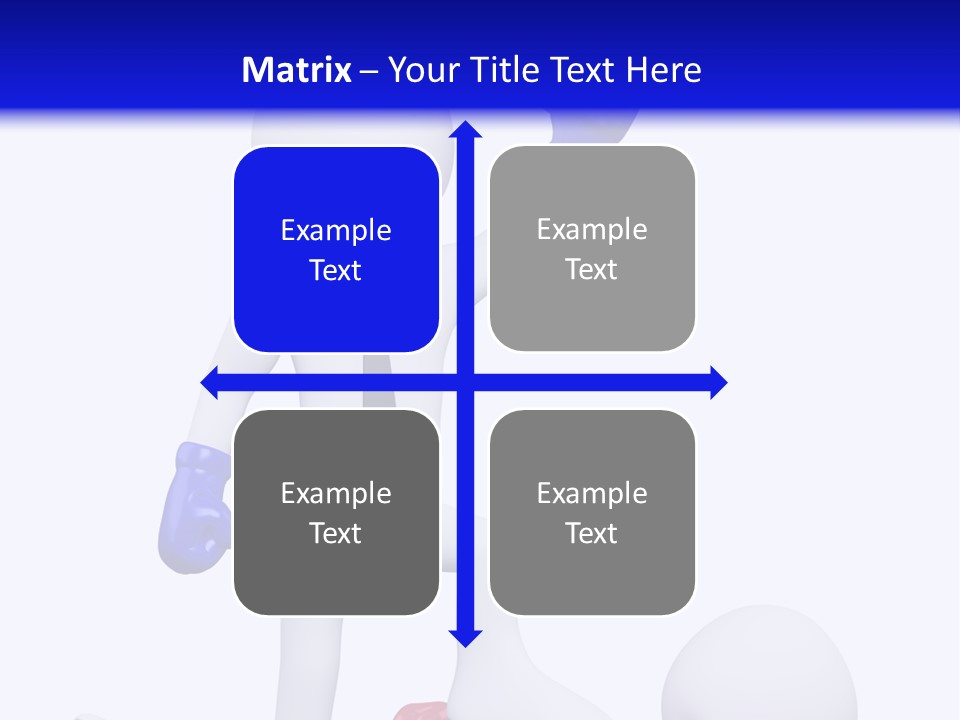 Competitive Fighter Foot PowerPoint Template