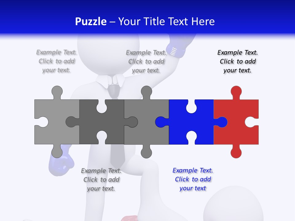 Competitive Fighter Foot PowerPoint Template