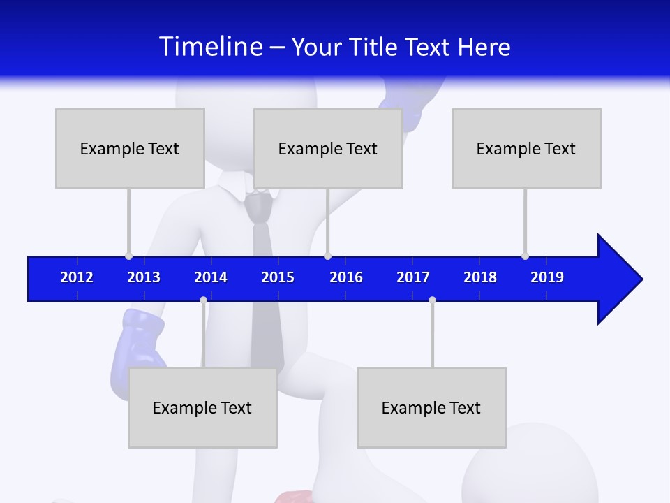 Competitive Fighter Foot PowerPoint Template