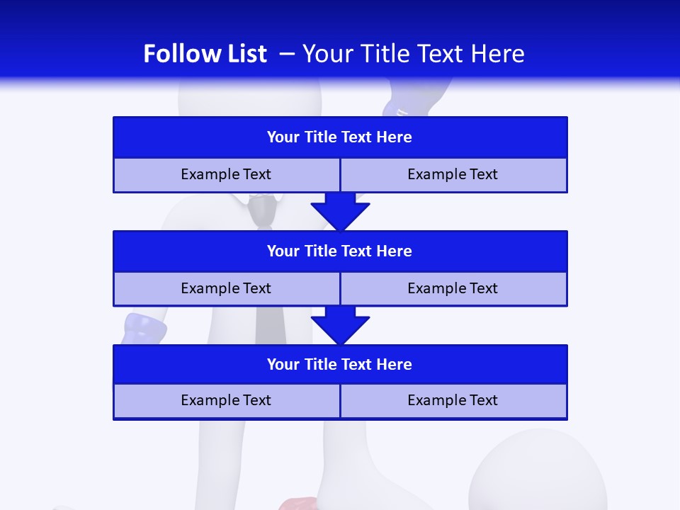 Competitive Fighter Foot PowerPoint Template