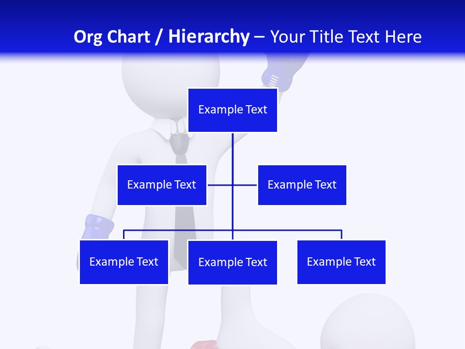 Competitive Fighter Foot PowerPoint Template