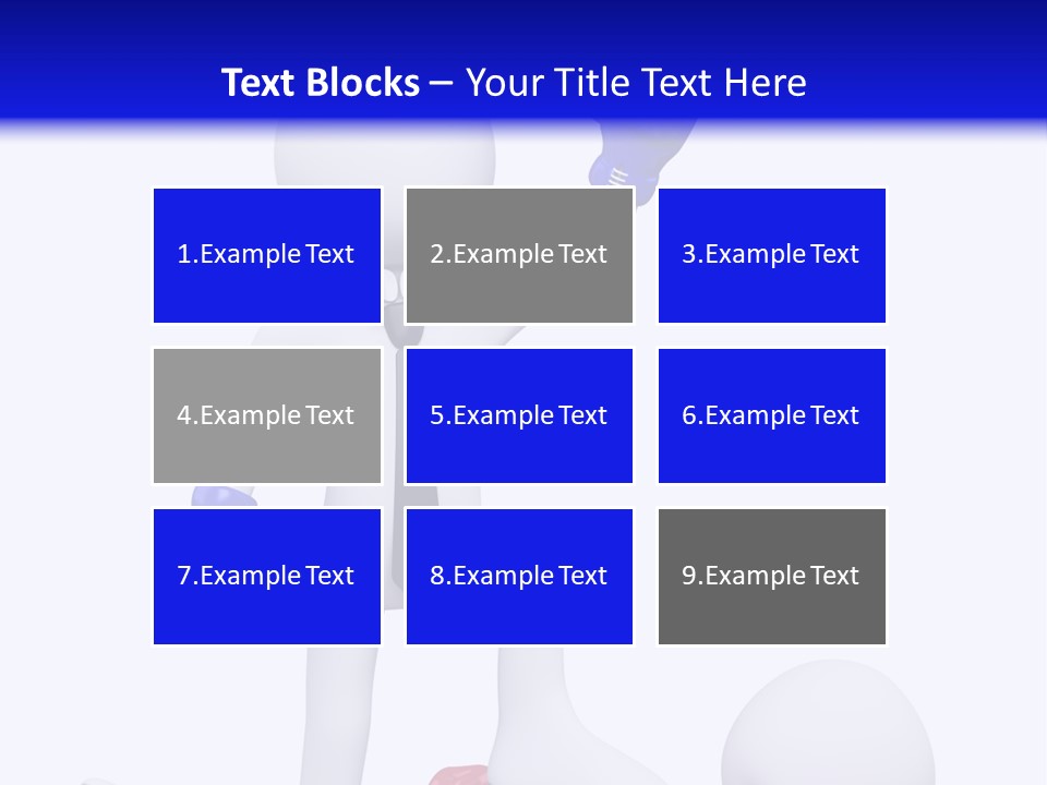 Competitive Fighter Foot PowerPoint Template
