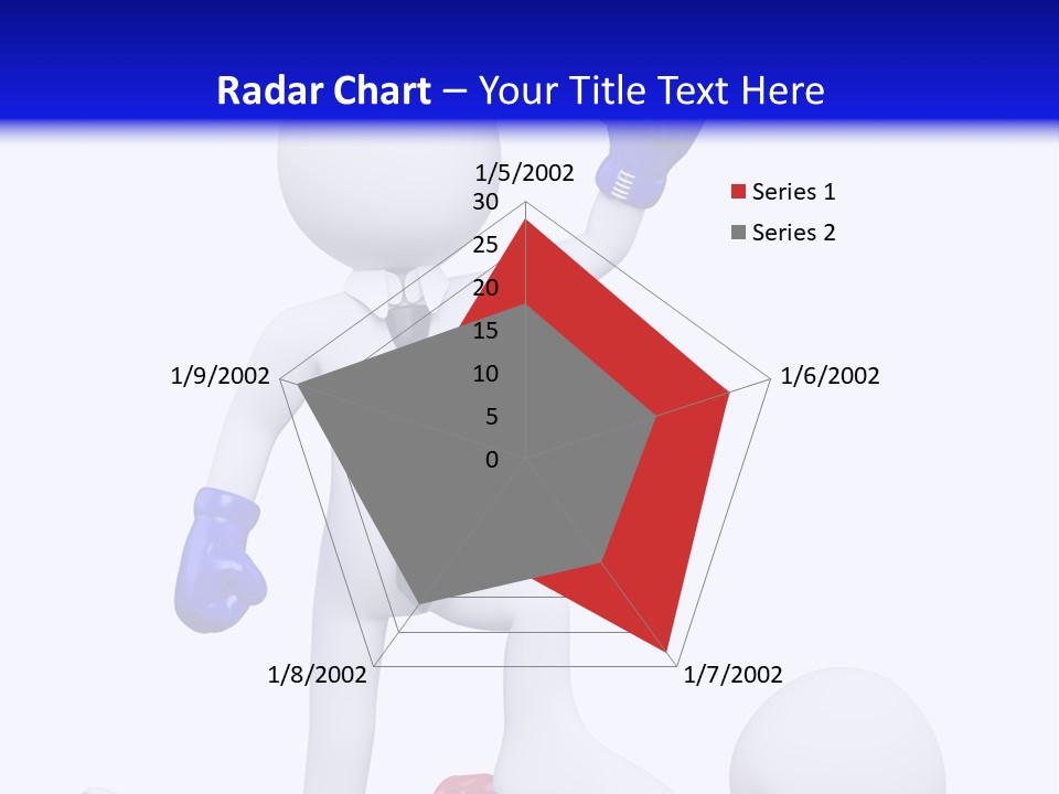 Competitive Fighter Foot PowerPoint Template