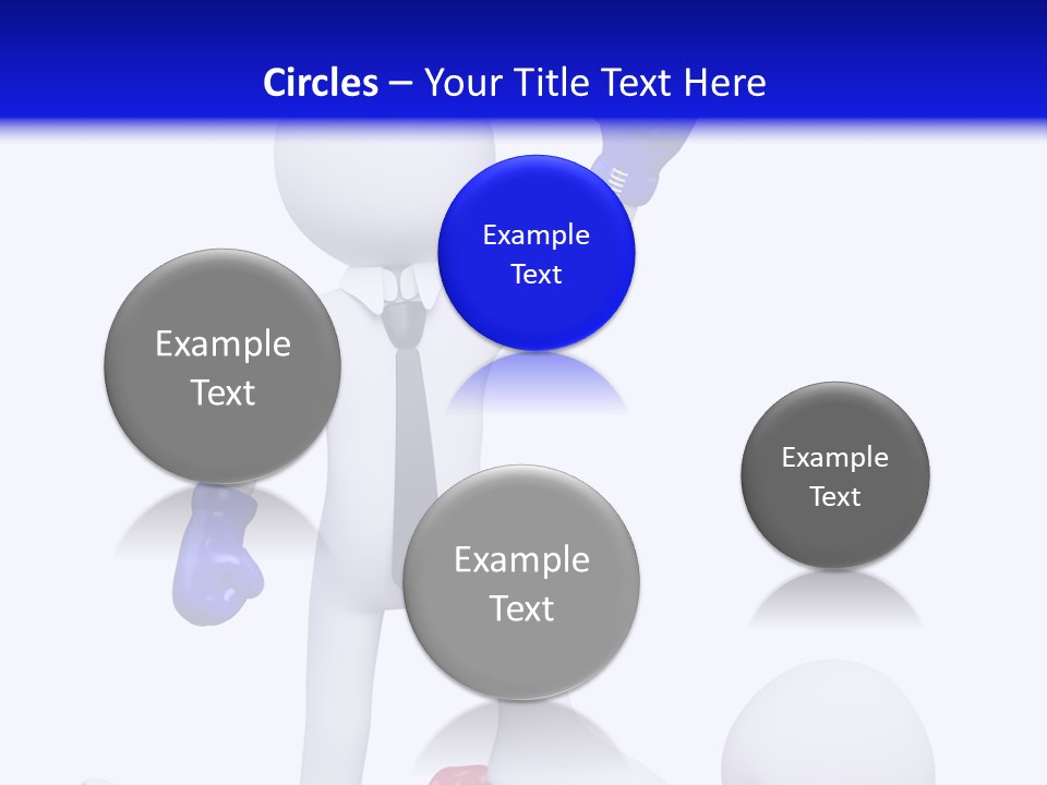 Competitive Fighter Foot PowerPoint Template