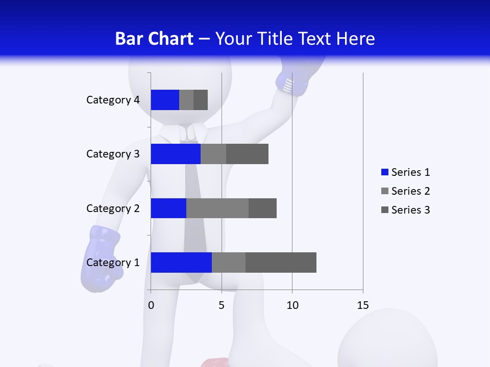 Competitive Fighter Foot PowerPoint Template