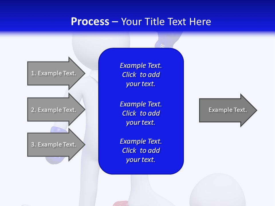 Competitive Fighter Foot PowerPoint Template