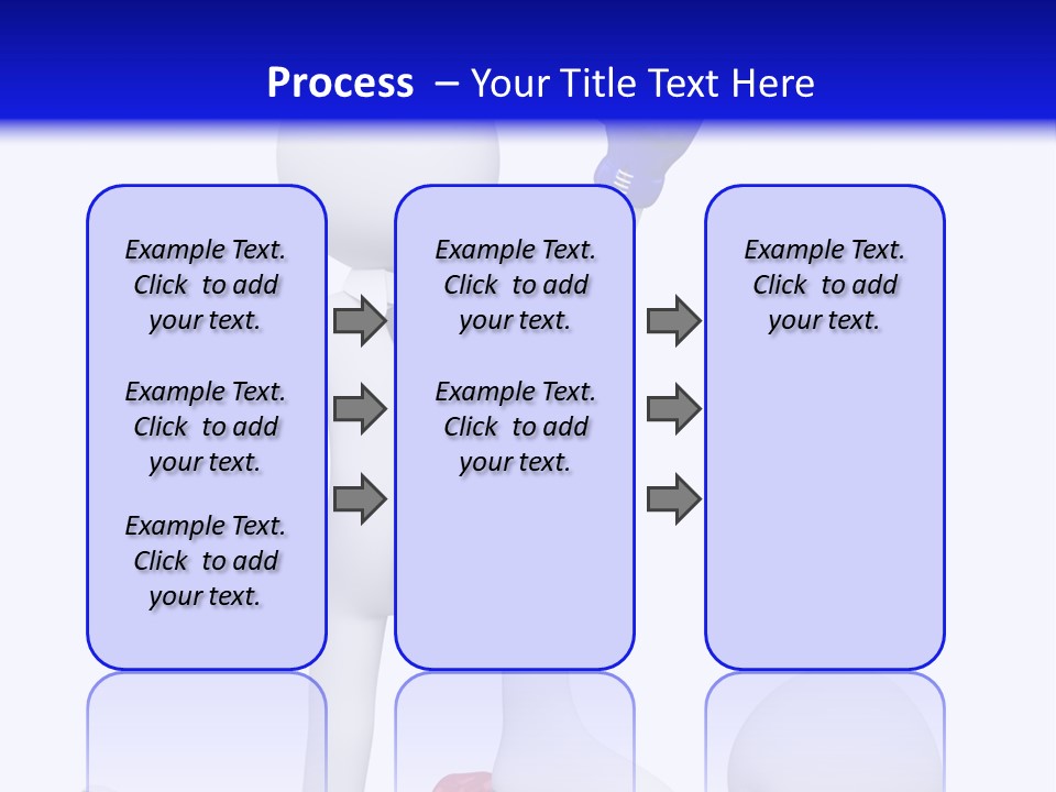 Competitive Fighter Foot PowerPoint Template