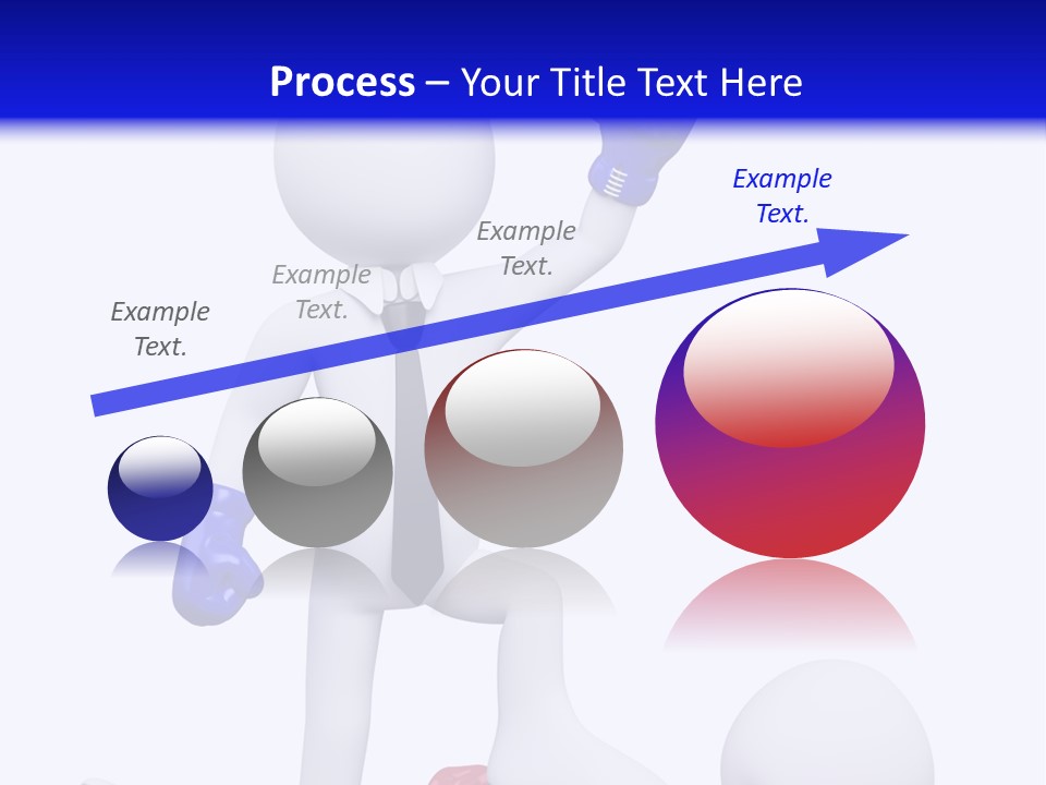 Competitive Fighter Foot PowerPoint Template