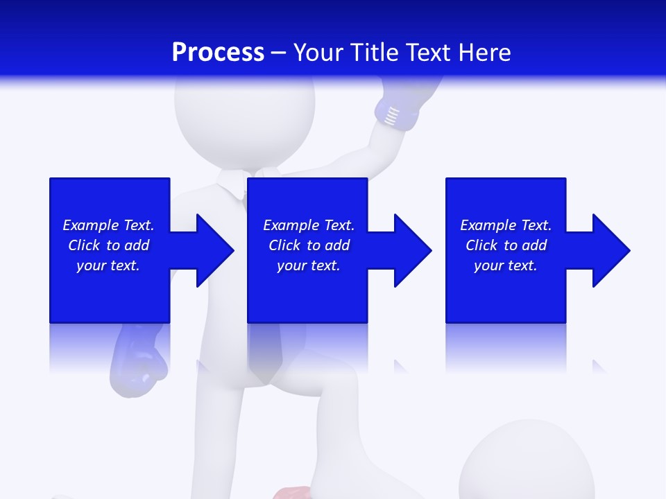 Competitive Fighter Foot PowerPoint Template