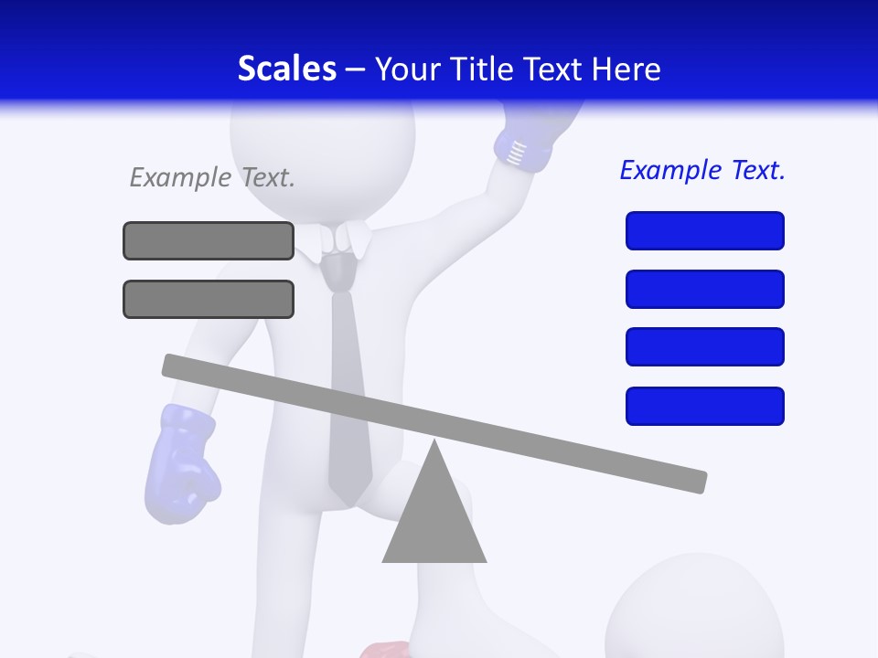 Competitive Fighter Foot PowerPoint Template